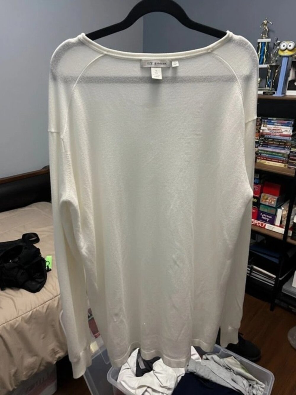 Todd Snyder Textured Linen Crew Sweater Size XXL Bisque NWT 198 - Picture 11 of 11